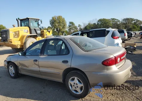 2003 Chevrolet Cavalier из США, поврежденный, VIN 1G1JC52F237285444